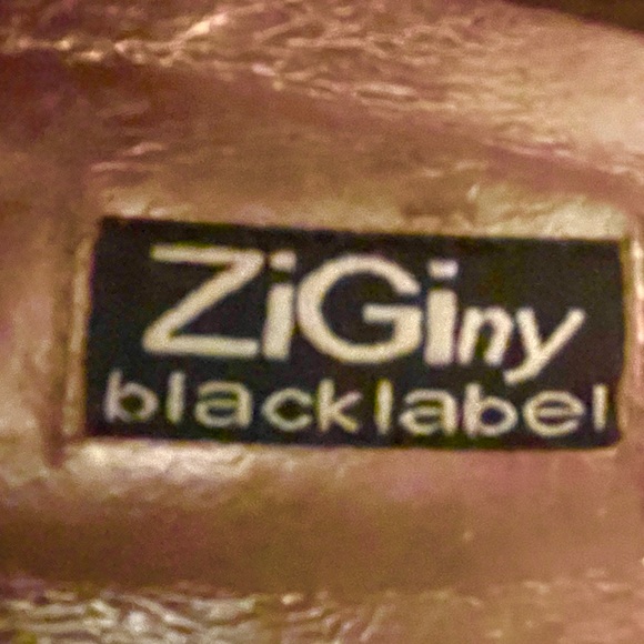 ZiGiny Black Label Snakeskin/Rhinestone platform Pumps 🔥🔥🔥 - Picture 5 of 5